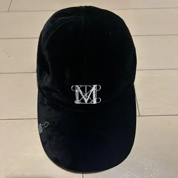 THE MT + CA4LA 벨벳 캡 블랙