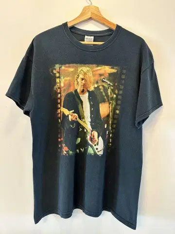 NIRVANA 커트 코베인 빈티지 T셔츠 L