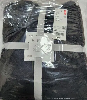 09 블랙 퍼리 플리스 세트 4XL 유니클로 UNIQLO