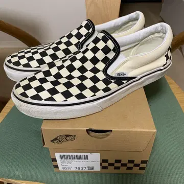 VANS 슬립온 체커 반스