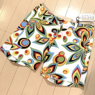 미사용 새상품 LOUDMOUTH 컬러풀 보타니컬 팬츠