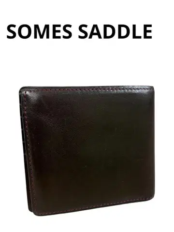 [ 컨디션 최상 ] 소메스 안장 접이식 지갑 보르도