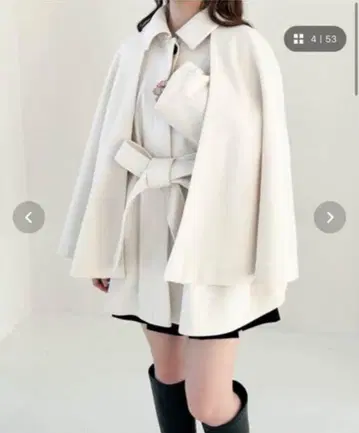 Heather 멀티 WAY 케이프 미들 코트