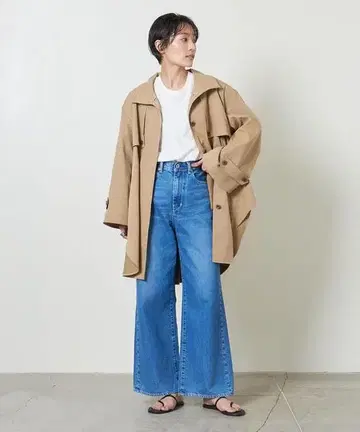 MARW UNITED ARROWS 판초풍 아우터 코트