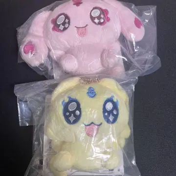 프리큐어 제일복권 E상 요정 봉제 인형 마스코트 멧플 미플 세트