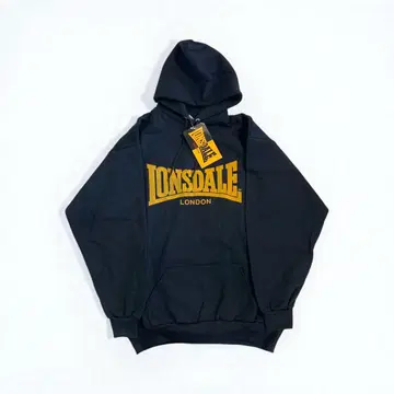 레어 90s 미사용 LONSDALE 후드티 USA 데드스탁 블랙