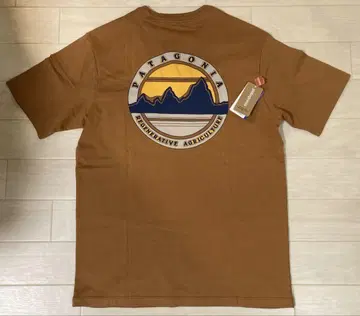 [ 미사용 ] patagonia 오가닉 코튼 T셔츠 XS