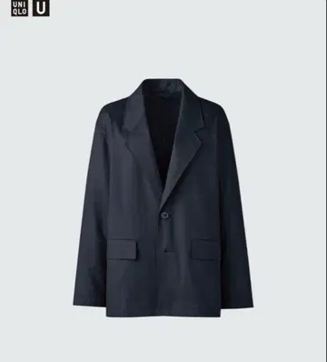 유니클로 U 25SS 코튼 블렌드 자켓 와이드 팬츠 셋업
