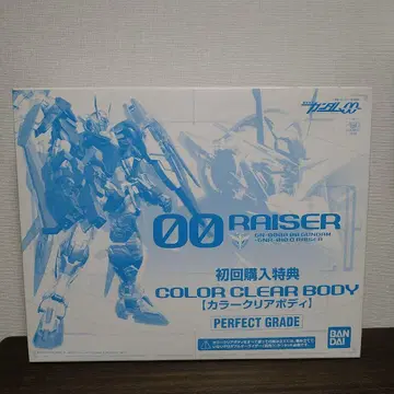PG 더블오 라이저 초회 구매 혜택 컬러 클리어 바디 건담OO