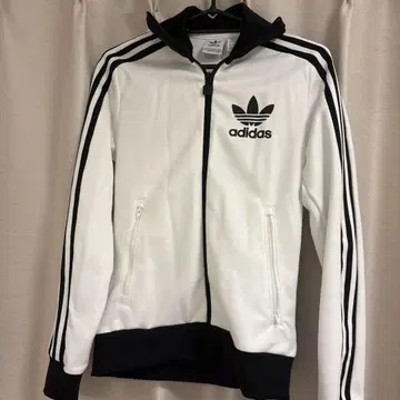 여성용 베켄바우어 트랙탑 화이트 adidas 자켓 XS