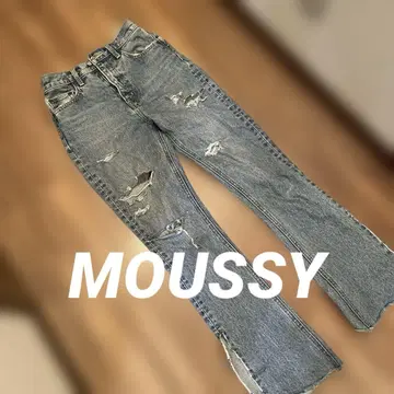 MOUSSY 데미지 데님