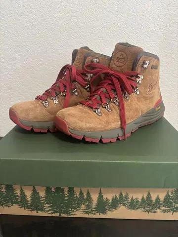 Danner 방수 스웨이드 하이컷 신발 24.5cm