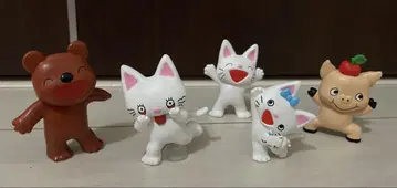 논탄 가챠 캡슐 토이 5체 세트
