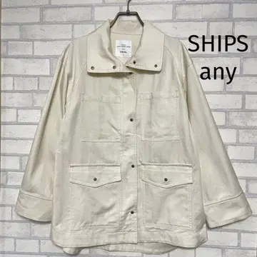 SHIPS any 쉽스에니 스탠드 워크 포켓 자켓 F