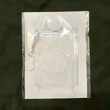 SnowMan POPUP 카드 케이스 키링