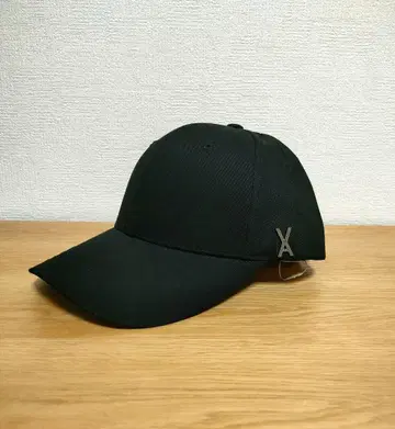 새상품 VARZAR 바자르 캡 모자 블랙 실버