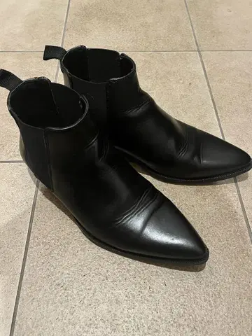 [ ZARA ] 자라 사이드 고어 부츠 첼시 부츠 스틸레토