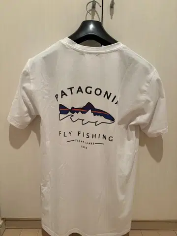 patagonia FLY FISHING 셔츠 화이트 파타고니아
