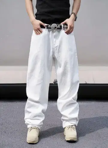 SWAG 화이트 데님