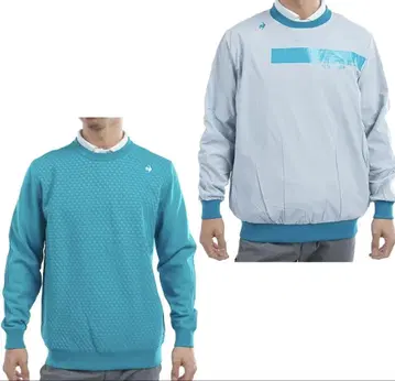 23430엔 르꼬끄 리버서블 발수 방풍 스웨터 M