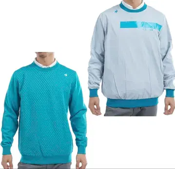 23430엔 르꼬끄 리버서블 발수 방풍 스웨터 M