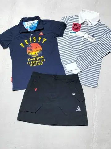 [ 새상품급, 미사용 새상품 ] LE COQ SPORTIF 셋업 3세트