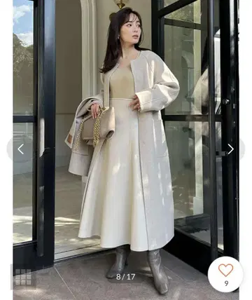 아뉴앙스 리버 코트 (BEIGE)