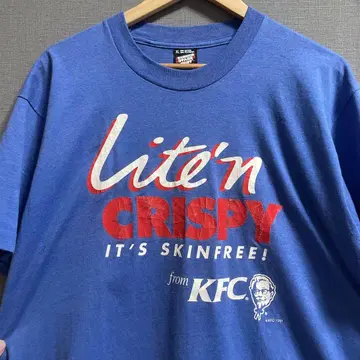 1991년 KFC 공식 CRISPY CHIEKIN 선전 T셔츠 기업T