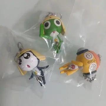 개구리 중사 케로로 츠마무츠나구 마스코트 3종 세트