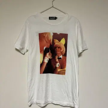 PLAYBOY hysteric glamor 화이트 T셔츠 M