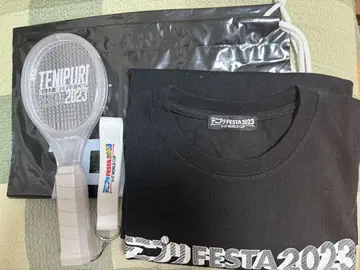 테니페스 2023 응원봉, T셔츠, 쇼핑백