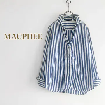 MACPHEE 스트라이프 셔츠
