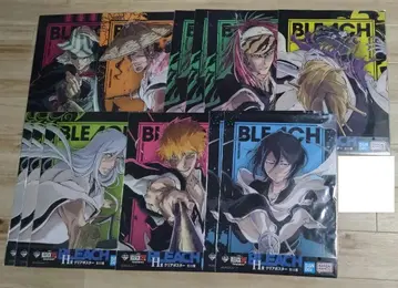 BLEACH 제일복권 vol.2 H상 클리어 포스터 7종 세트