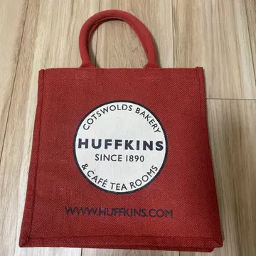 HUFFKINS 레드 토트백