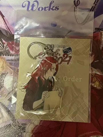 새상품 방송 컨셉 아트 아크릴 키링 FGO 페스티벌 트리스탄