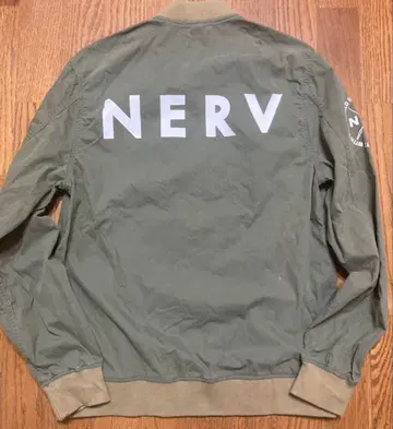 RADIO EVA NERV MA-1 자켓 에바 넬프 블루종