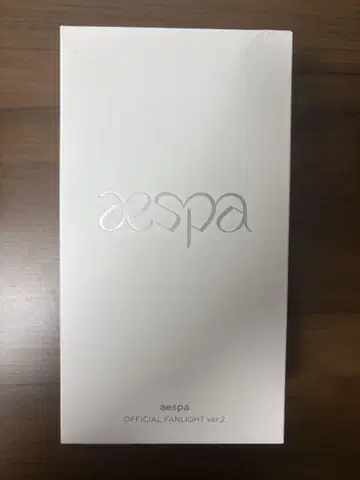미개봉 aespa OFFICIAL FANLIGHT ver.2 응원봉