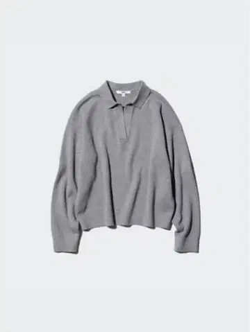 UNIQLO 스무스 코튼 릴랙스 폴로 스웨터