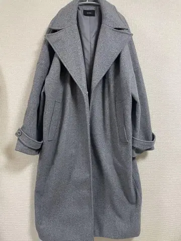 오버 사이즈 체스터 코트