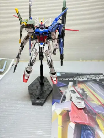 프리미엄 반다이 한정판 RG 1/144 퍼펙트 스트라이크 건담 완성품