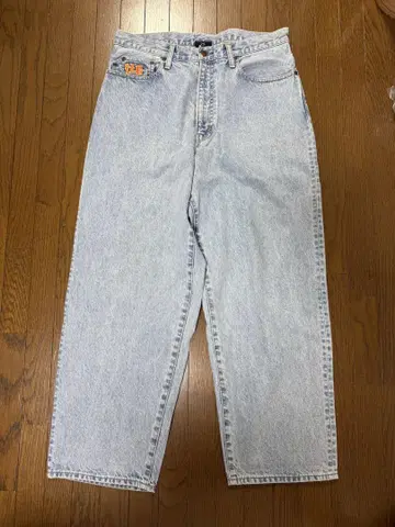 FTC EMB 배기 데님