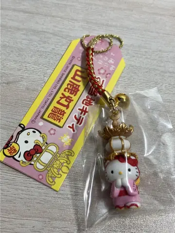 키티 hello kitty 고토치 네즈케 스트랩 야마가 등롱