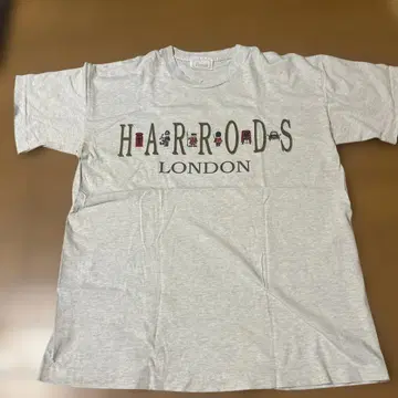 90s 싱글 스티치 Harrods souvenir Tee