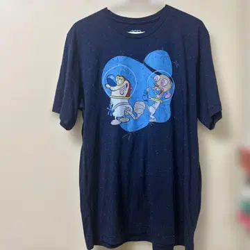 Ren & Stimpy 렌&스티피 USA 애니메이션 반팔 티셔츠