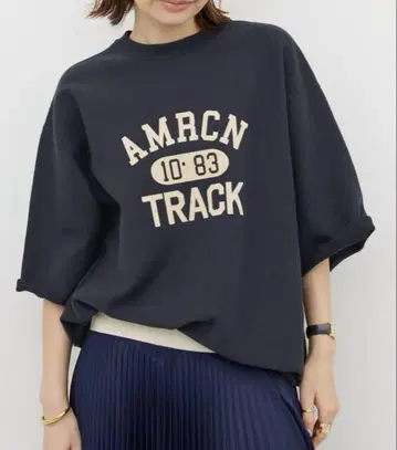 라빠르망 [ AMERICANA ] HALF SLEEVE SWEAT