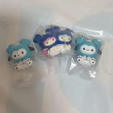 3개 세트 TWICE LOVELYS 산리오 캐릭터즈 마스코트 참