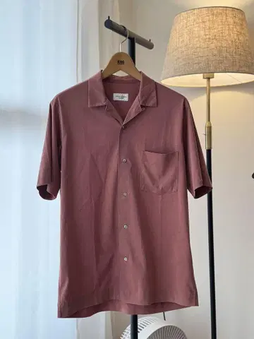UNITED ARROWS 오픈 카라 셔츠