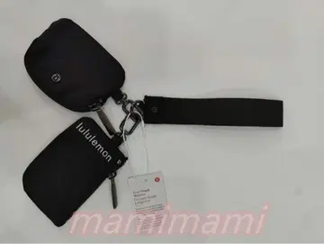 lululemon 듀얼 파우치 블랙