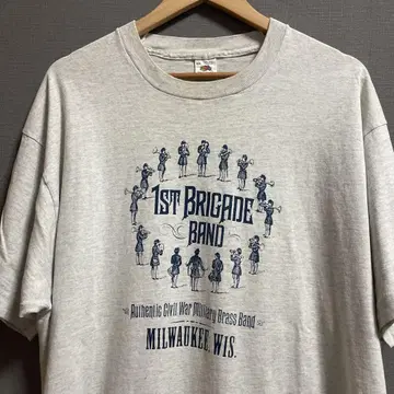 1st Brigade Band 80s 후르츠 USA제 빅 사이즈