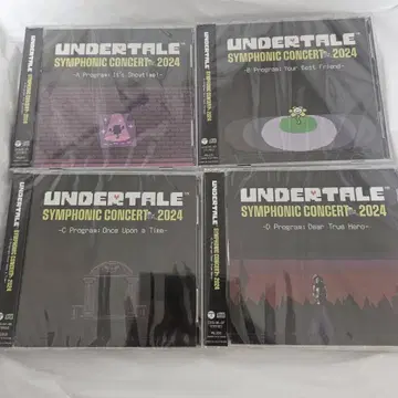 UNDERTALE 심포닉 콘서트 2024 4개 세트